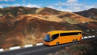 A Scania bus used for representation only 