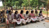Members of the Dongria Kondh tribe attend a protest demanding the ouster of a Vedanta Limited alumina plant in Lanjigarh in the eastern state of Odisha, India, June 5, 2018 Reuters/Krishna N Das 