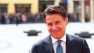 Italian Prime Minister Giuseppe Conte arrives for the informal meeting of European Union leaders in Sibiu, Romania, May 9, 2019. REUTERS/Francois Lenoir