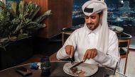 Qatari food blogger Khaled AlRayes