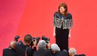 US actress Julianne Moore poses as she arrives for the screening of the film 