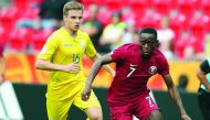 Qatar displayed a gallant performance against Ukraine in their second group match on Monday. 