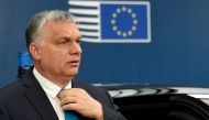 File photo of Hungarian Prime Minister Viktor Orban arrives at a European Union leaders summit after European Parliament elections to discuss who should run the EU executive for the next five years, in Brussels, Belgium May 28, 2019. John Thys/Pool via RE