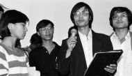 Feng Congde (second right) was one of the key leaders of the pro-democracy student movement in Beijing in 1989. Photo: Reuters
