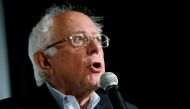 Bernie Sanders  campaigns during a SEIU California Democratic Delegate Breakfast in San Francisco, California, US June 1, 2019. Reuters/Stephen Lam
