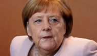 FILE PHOTO: German Chancellor Angela Merkel attends the cabinet meeting in Berlin, Germany, June 6, 2019. REUTERS/Fabrizio Bensch