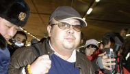 File photo: Kim Jong Nam arrives at Beijing airport in Beijing, China, in this photo taken by Kyodo February 11, 2007. Credit: Kyodo via Reuters
