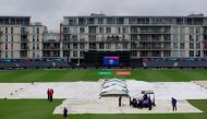 Groundstaff work on the field before play. Reuters/Andrew Couldridge