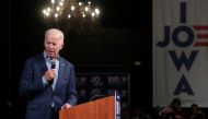 File photo: US Democratic presidential candidate former Vice President Joe Biden holds a campaign stop in Des Moines, Iowa, US, May 1, 2019. Reuters/Jonathan Ernst/File Photo