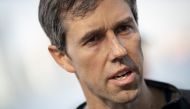 Democratic presidential candidate and former U.S. Rep. Beto O'Rourke speaks to the press after taking part in a Pride month run, June 12, 2019 in New York City.  Drew Angerer/Getty Images/AFP