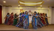 Students of MES Indian School perform at the Indian Cultural Centre. 