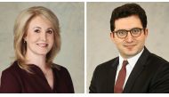 Leslie Raimondo and Ziad Moukarzel (R)