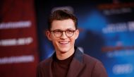 Actor Tom Holland poses at the World Premiere of Marvel Studios' 