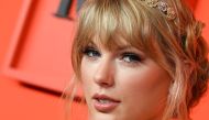 In this file photo taken on April 23, 2019 US singer/songwriter Taylor Swift arrives on the red carpet for the Time 100 Gala at the Lincoln Center in New York.  AFP / Angela Weiss 