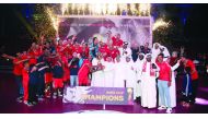 Al Arabi will feature in this year’s Asian Football League Handball Championships as reigning Amir Cup champions. 