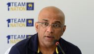 Sri Lanka's head cricket coach Chandika Hathurusingha takes part in a press conference in Colombo on July 8, 2019. AFP / ISHARA S. KODIKARA