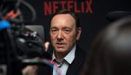 Actor Kevin Spacey arriving for the season 4 premiere screening of the Netflix show House of Cards in Washington DC on February 23, 2016.  AFP / Nicholas Kamm