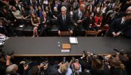 Former Special Counsel Robert Mueller arrives before testifying to the House Judiciary Committee about his report on Russian interference in the 2016 presidential election in the Rayburn House Office Building July 24, 2019 in Washington, DC. (Chip Somodev