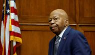 FILE PHOTO: House Oversight and Reform Committee chairman Rep. Elijah Cummings (D-MD) arrives at the committee contempt votes on whether to find Attorney General William Barr and Commerce Secretary Wilbur Ross in contempt of Congress for withholding Censu