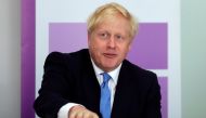 Britain's Prime Minister Boris Johnson speaks at the first meeting of the National Policing Board at the Home Office in London, on July 31, 2019. / AFP / POOL / Kirsty Wigglesworth