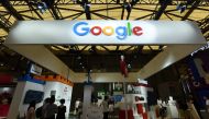A Google booth is seen during the China Digital Entertainment Expo and Conference (ChinaJoy) in Shanghai, China August 2, 2019. Picture taken August 2, 2019. REUTERS/Stringer