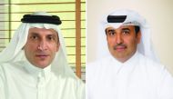 Qatar Airways Group Chief Executive, Akbar Al Baker (L) / QREC Chairman Issa bin Mohammed Al Mohannadi