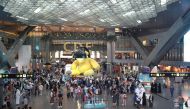 A view from Hamad International Airport. 