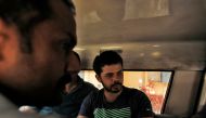 FILE PHOTO: Indian cricketer Shanthakumaran Sreesanth (R) is taken to a court in a police vehicle in New Delhi May 28, 2013. (REUTERS/Anindito Mukherjee / File Photo	)