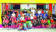 The officials of the Indian Cultural Centre, Indian Community Benevolent Forum and Skills Development Centre (SDC) with students and parents during the summer camp organised by the SDC. 
