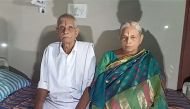 Mangayamma was childless after 54 years of marriage. She along with her husband Y. Raja Rao had approached the IVF experts at the nursing home late last year (Photo courtesy: NDTV)