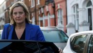 Amber Rudd leaves her home in London, Britain September 8, 2019. REUTERS/Peter Nicholls
