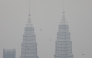 Petronas Twin Towers shrouded in haze. Representational file photo. Reuters.