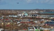 Damage is seen in the wake of Hurricane Dorian in Marsh Harbour, Great Abaco, Bahamas, September 9, 2019. REUTERS/Loren Elliott