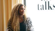23-time Grand Slam Champion, Olympian & Designer Serena Williams speaks during 'Real Talk with Two Female Champions Inspiring the Next Generation' as a part of NYFW: The Talks. Manny Carabel/Getty Images/AFP