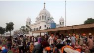 Guru Nanak, the founder of the Sikh religion, settled in what is now Pakistan's Kartarpur. The shrine, known as Gurdwara Darbar Sahib, was built after he died in the 16th century.