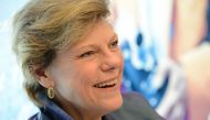 Cokie Roberts at an LBJ Presidential Library event on February 28, 2017.  Jay Godwin/LBJ Library/via Wikipedia