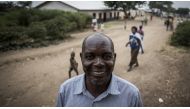 Rights activist Evariste Mfaume poses for a portrait at Lusenda refugee camp, the Democratic Republic of the Congo. Handout from UNHCR/John Wessels via Thomson Reuters Foundation.
