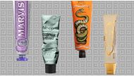 From left: Marvis Jasmin Mint; Aesop Toothpaste Dentifrice; Buly 1803 Orange Ginger Clove; Theodent 300. 