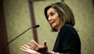 US House Speaker Nancy Pelosi (D-CA) speaks during a news conference on lowering drug costs, at the U.S. Capitol in Washington, U.S., September 25, 2019. Reuters/Al Drago
 