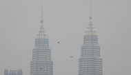 File photo of the Petronas Twin Towers in Kuala Lumpur, Malaysia. 