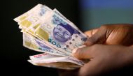 File photo of Naira bank notes.