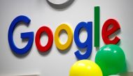 FILE PHOTO: The logo of Google is seen at the high profile startups and high tech leaders gathering, Viva Tech,in Paris, France May 16, 2019. REUTERS/Charles Platiau/File Photo
