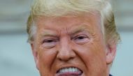US President Donald Trump speaks during a meeting with Finland's President Sauli Niinisto in the Oval Office of the White House in Washington, October 2, 2019. Reuters/Kevin Lamarque
