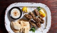  Turkey Kebabs With Tahini Sauce. Photo by Stacy Zarin Goldberg for The Washington Post. 
