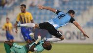 Action from the QNB Stars League match between  Al Wakra and Al Gharafa at Al Wakrah Stadium.