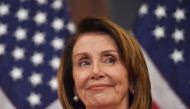 US House Minority leader Nancy Pelosi speaks during a press conference in Washington DC on November 7, 2018. AFP / Nicholas Kamm
