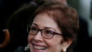 FILE PHOTO: U.S. Ambassador to Ukraine Marie Louise Yovanovitch is seen during a ceremony to mark World AIDS Day in Kiev, Ukraine December 1, 2017. REUTERS/Gleb Garanich/File Photo