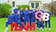 Great Britain team members who will be taking part in the ANOC World beach Games in Qatar.