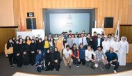 The participants of first Qatar Universities Debate League for season 2019-2020.