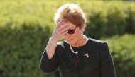 Former US Ambassador to Ukraine Marie Yovanovitch arrives at the US Capitol October 11, 2019 in Washington. (Chip Somodevilla/Getty Images/AFP)